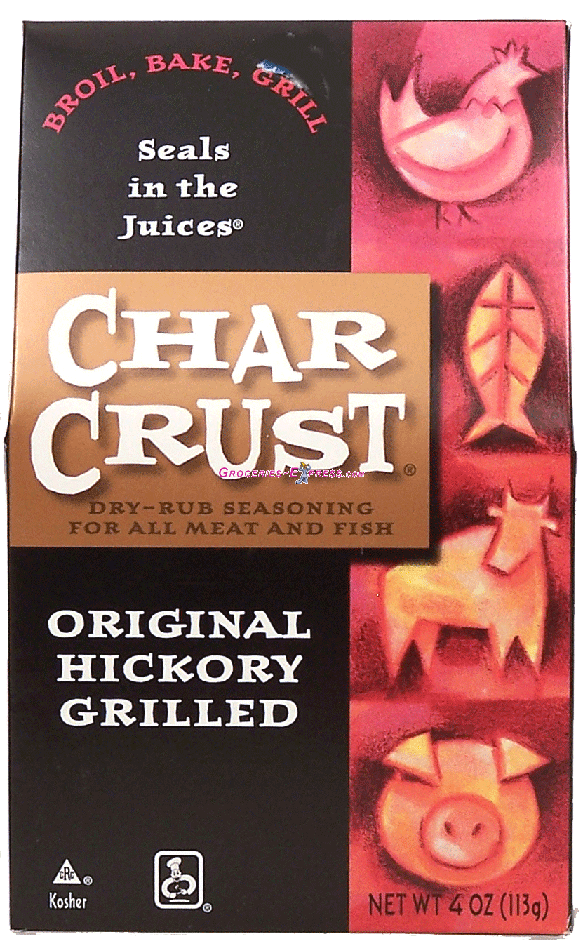 Char Crust  original hickory grilled dry-rub seasoning for all meat and fish Full-Size Picture